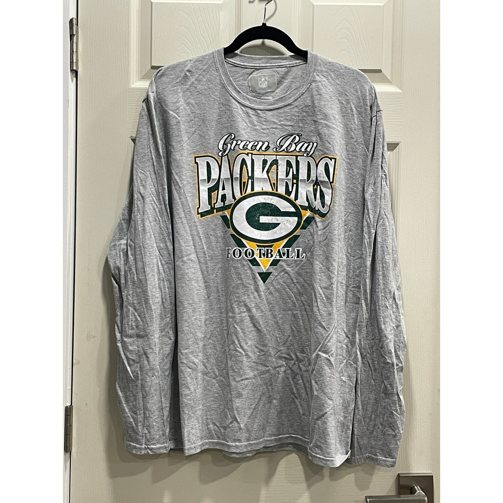 NWOT NFL Green Bay Packers Long Sleeve T-Shirt Women XL Graphic Tee